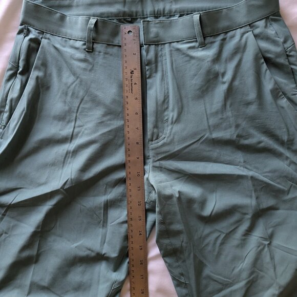 Fabletics "The Only" 4-way Stretch Pant, Powder Blue (rare color), 34 X 32 - Picture 9 of 16